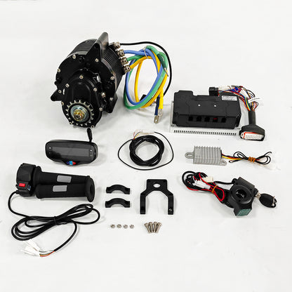 SOTION 72V 10KW FW04 MOTOR Kit With 72270 Controller Throttle and Display Versions