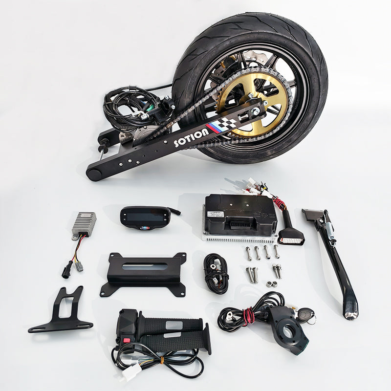 SOTION 72V 7KW GTS11SWING 72660 ARM MOTOR Kit With Controller Throttle and Display for razor