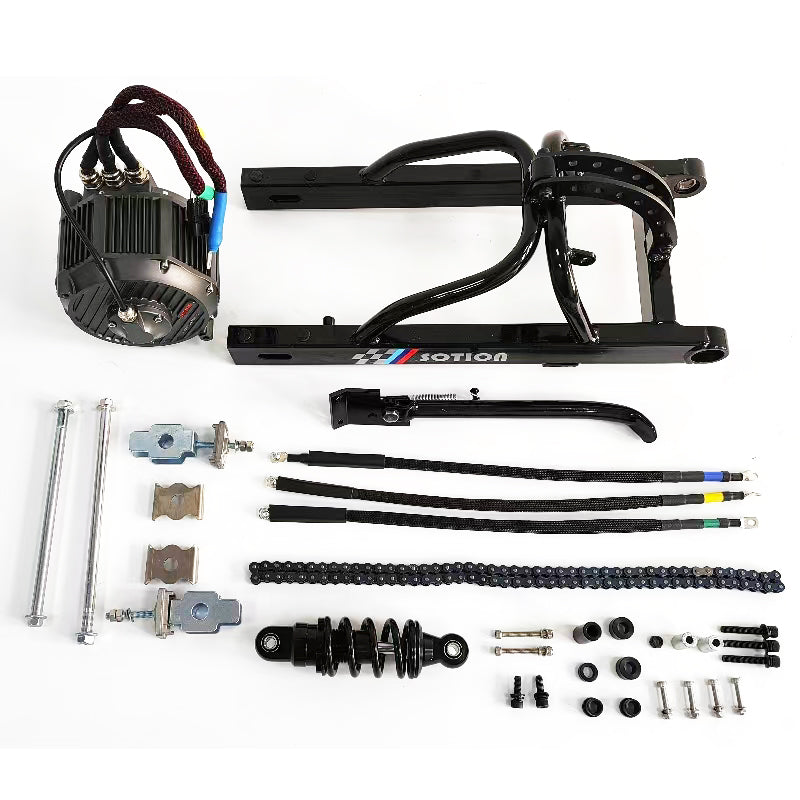 SOTION Swing Arm for Kugoo or Tuttio with 72v 13KW FW01 MOTOR