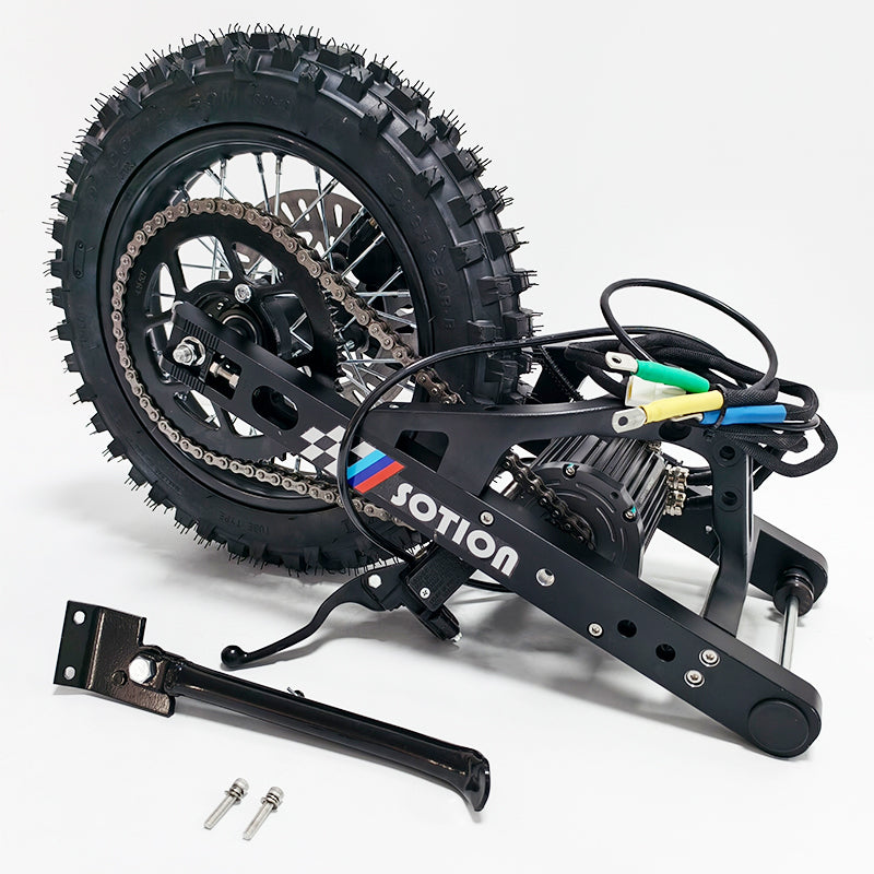 All-new Aluminum Swingarm SOTION GTS11 7KW Brushless Motor-12inch Off-Road Wheel 72V Ebike Kit Extreme Power Unleashed