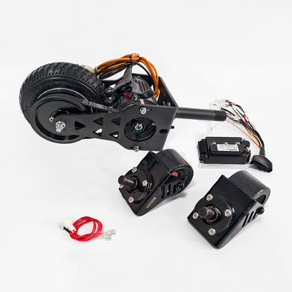 High-Performance Crazy Cart Front Fork with Motor and 4-Inch Wheel KITS