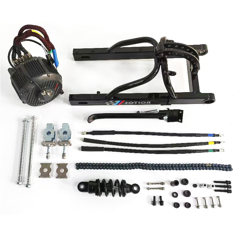 SOTION Swing Arm for Kugoo or Tuttio with 72v 13KW FW01 MOTOR