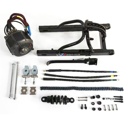 SOTION Swing Arm for Kugoo or Tuttio with 72v 13KW FW01 MOTOR