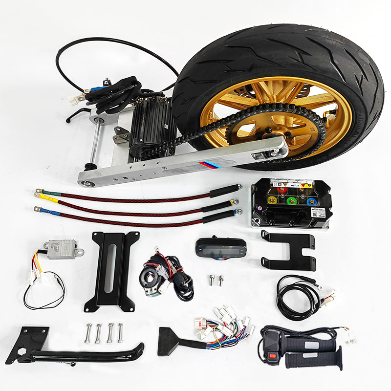 SOTION 72V 7KW GTS11SWING ARM MOTOR Kit With Controller Throttle and Display
