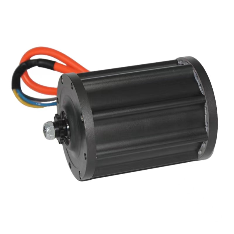 Brand Mid Drive Motor Kits Electric Bike 72v 3000w watt For Ebike Bicycle Battery Without Conversion Kit 39*31*25cm FW06 Black