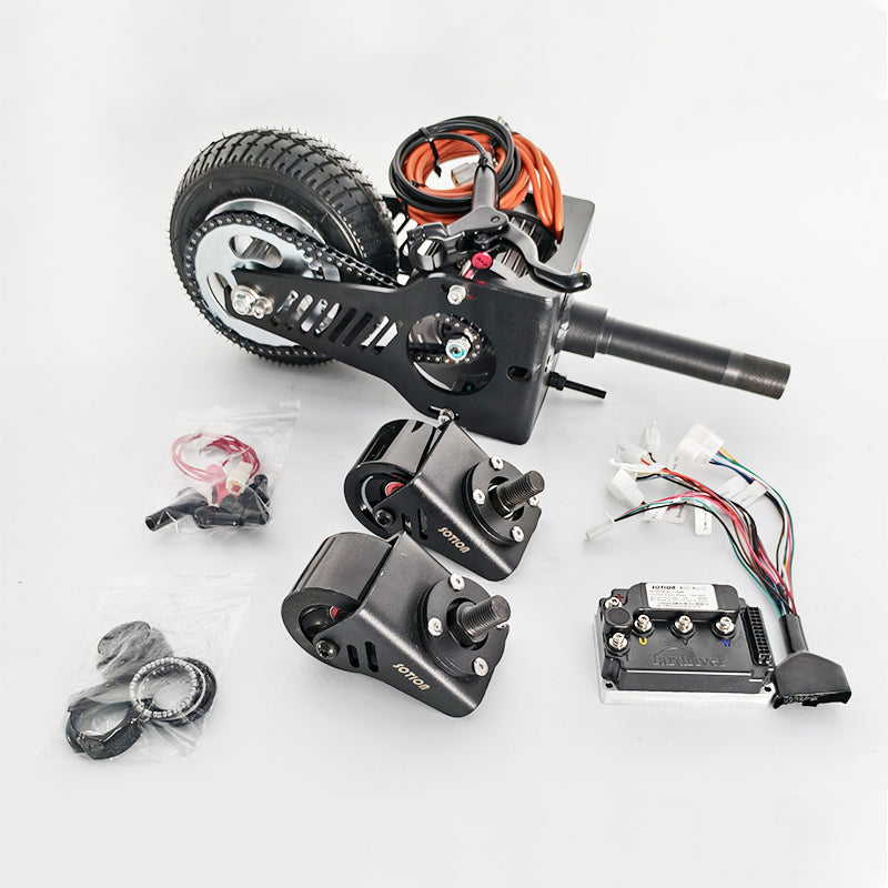 New Crazy Cart Front Fork with 3.5kw/7kw Gts11-D Motor and 72260 Controller Kit
