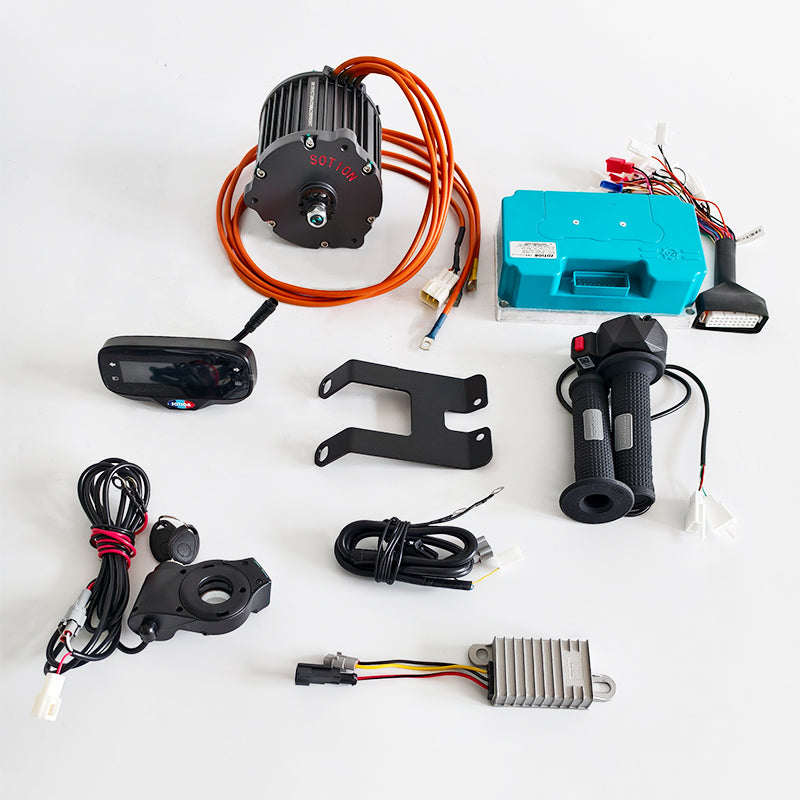 SOTION 72V 5KW GTS11-C V2 Motor Kit with 72450 Controller, Throttle and Display, Upgrade Motor Kits for MXR, MOTOTEC and Other Models