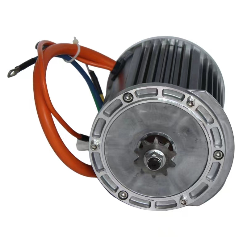 Hot Selling 3000W 72V Silver Vehicle Electric Brake Mid Drive Motor