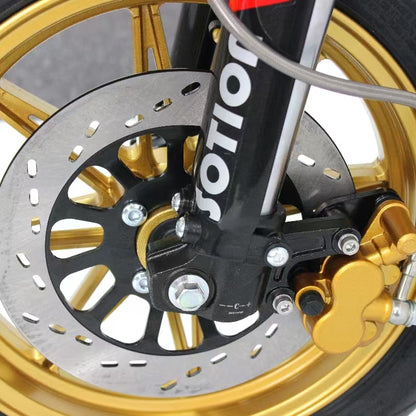 Electric Bicycle Front Fork with Aluminum Wheel and Disc Brake