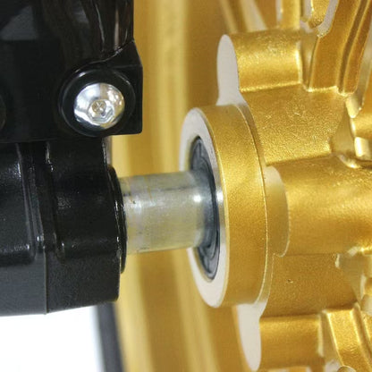 Electric Bicycle Front Fork with Aluminum Wheel and Disc Brake