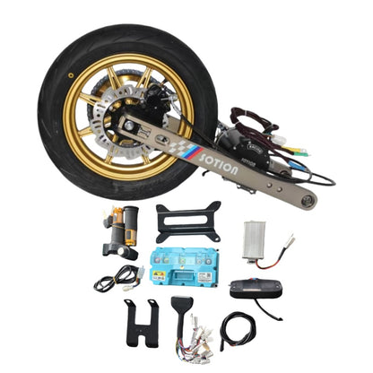 Electric Swing Arm Kits  Fit for FW11 MOTOR with Controller,Throttler,Display,wheel Chain Street Version