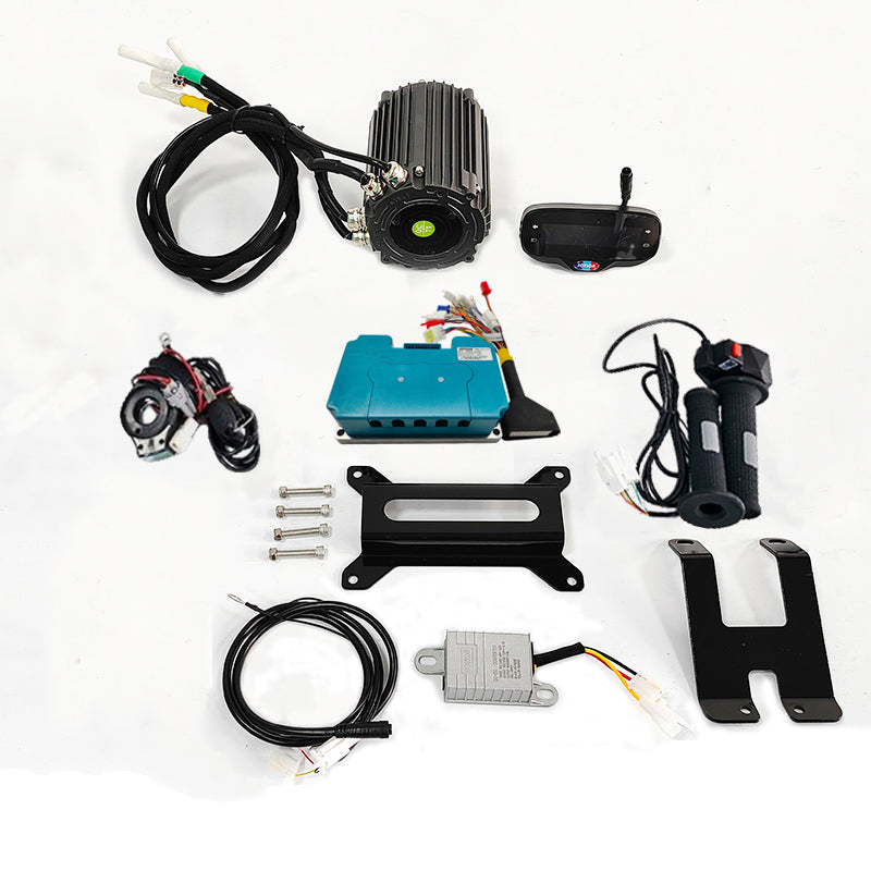 SOTION 72V 7KW GTS11 MOTOR Kit with 72450 Controller Throttle and Display