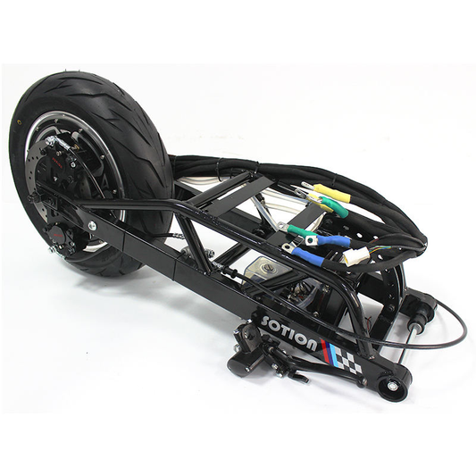 SOTION SHR01 Electric Motorcycle Lithium Battery Swing Arm Hub Motor 96V 40KW