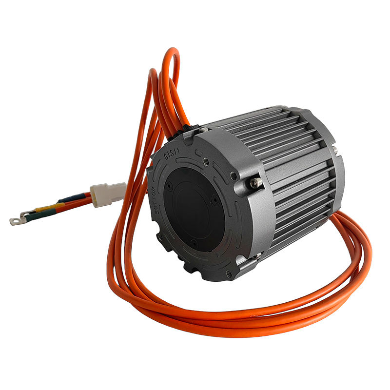 Crazy Cart Motor GTS11-D High-Performance Mid Drive Electric Bicycle Brushless Motor 72V 3.5KW Durable & Waterproof SOTION