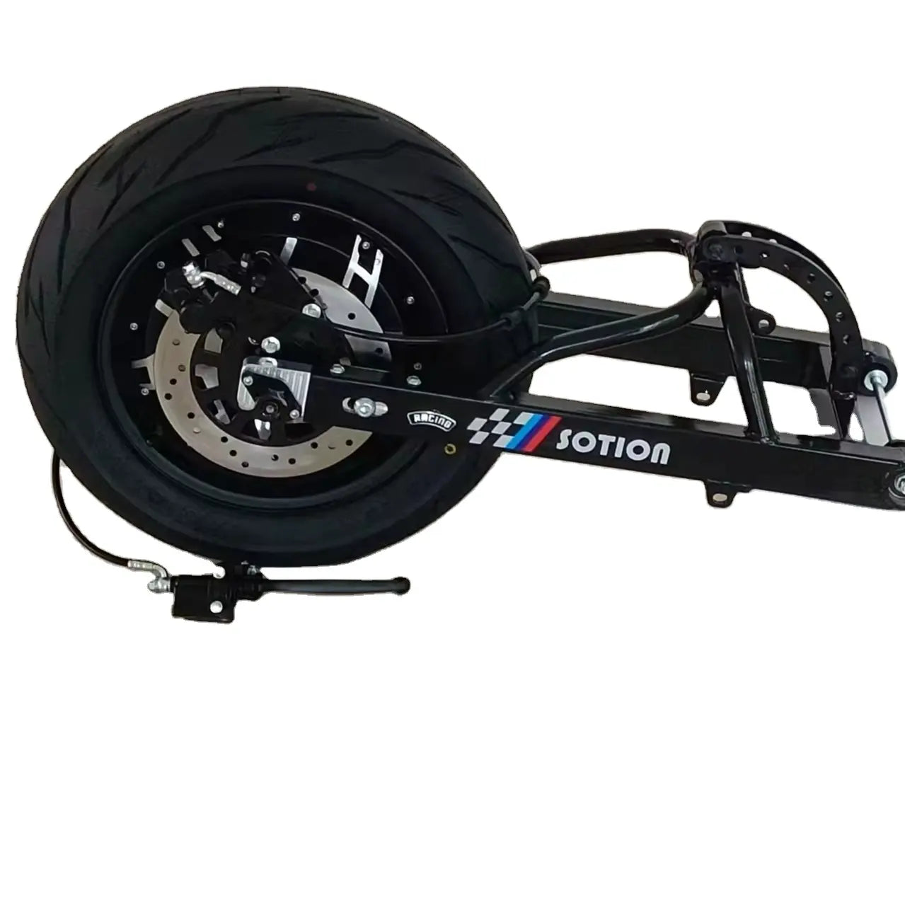 Super Cool New Hub Motor H02 10kw 72V Wheel 12inch Swingarm Usd in MX Razor